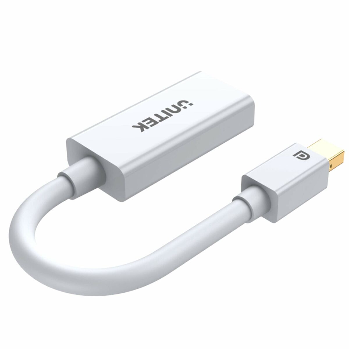 Mini DisplayPort til HDMI-Adapter Unitek Y-6331 Hvit 20 cm